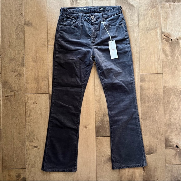 NWT Adriano Goldschmied AG Jodi Flare Crop Jeans - Picture 2 of 10